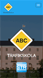 Mobile Screenshot of abc-trafikskola.se
