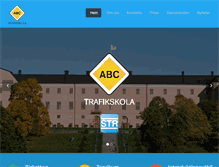 Tablet Screenshot of abc-trafikskola.se